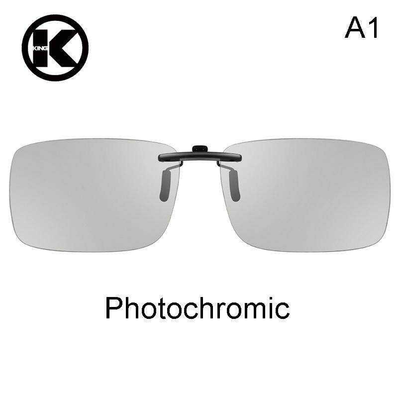 Unisex Photochromic ➧ Eyeglass Glasses Anti-Uva Anti-Uvb Ultra-Light Driving Polarized Clip On Sung