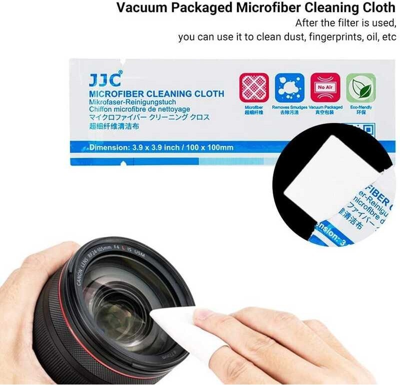 3 ➧ JJC Slots Camera Lens Case Wallet Storage Up To 82Mm UV CPL ND Filter Pouch Holder For Hoya Tif