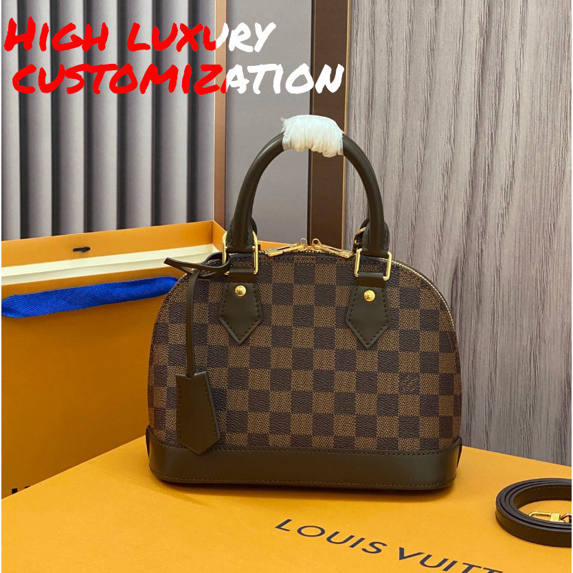 กระเป๋าถือ LV Louis Vuitton Alma BB 23.5x17.5x11.5 ซม. UBX8