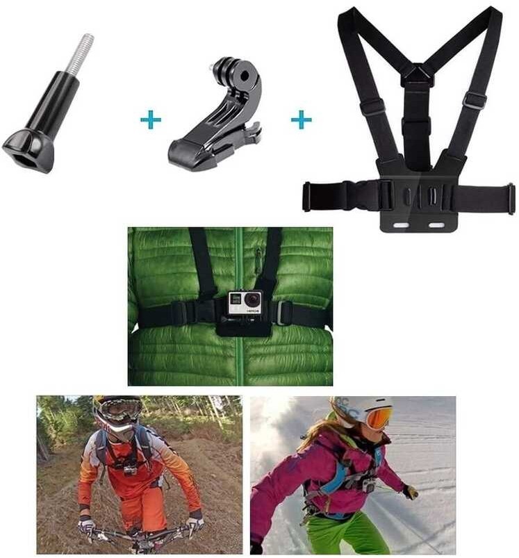 Gopro 20-In-1กล้องอุปกรณ์เสริมสำหรับ Hero 10 9 8 Max 7 6 5 4สีดำ Gopro 2