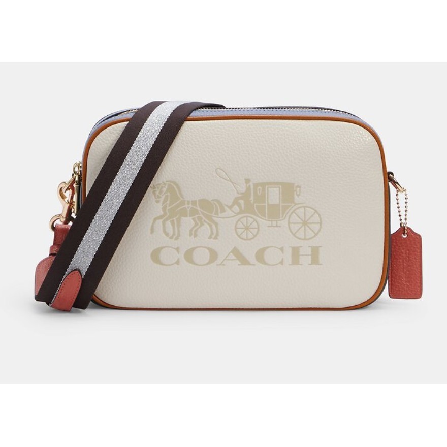 ♞OUTLET Coach แท้ C3041 กระเป๋าถือหนังวัว กระเป๋ากล้องผู้หญิง กระเป๋าสะพายข้าง