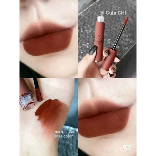 3ce Lip Glaze Matte Velvet Matte Lipstick Brown Bitter hour Bitter hour Definition Definition