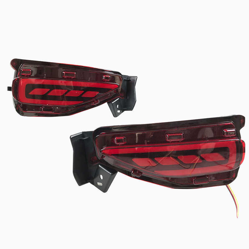 Reflector Rear LED Bumper Light Fog Lamp Brake Light for Toyota Fortuner SW4 2015 2016 2017 2018 20