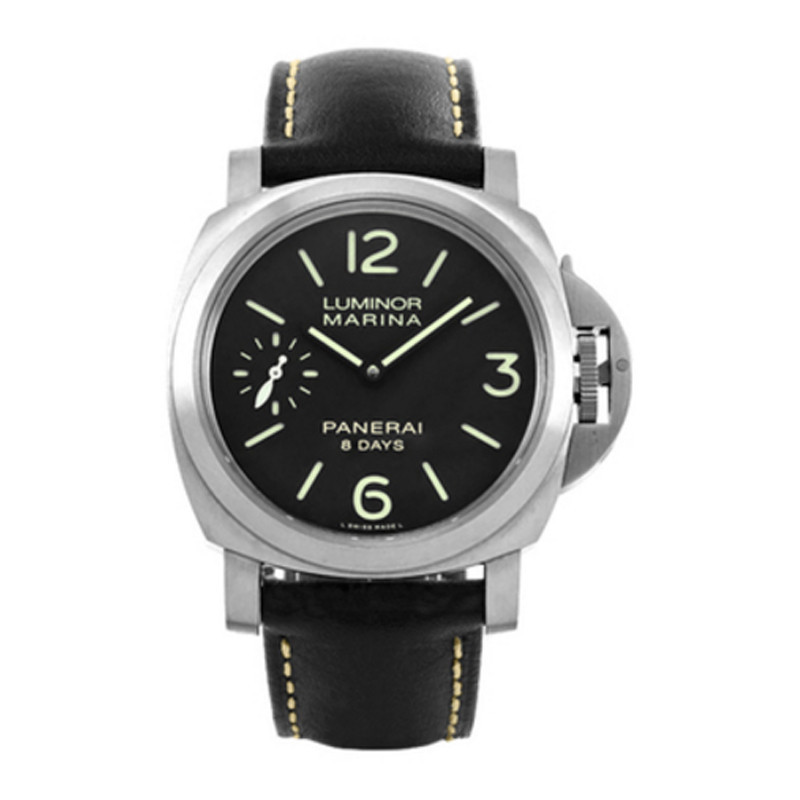 Panerai Panerai Panerai นาฬิกาผู ้ ชาย PAM00510 Manual Mechanical Swiss Watch 44mm Black Disc