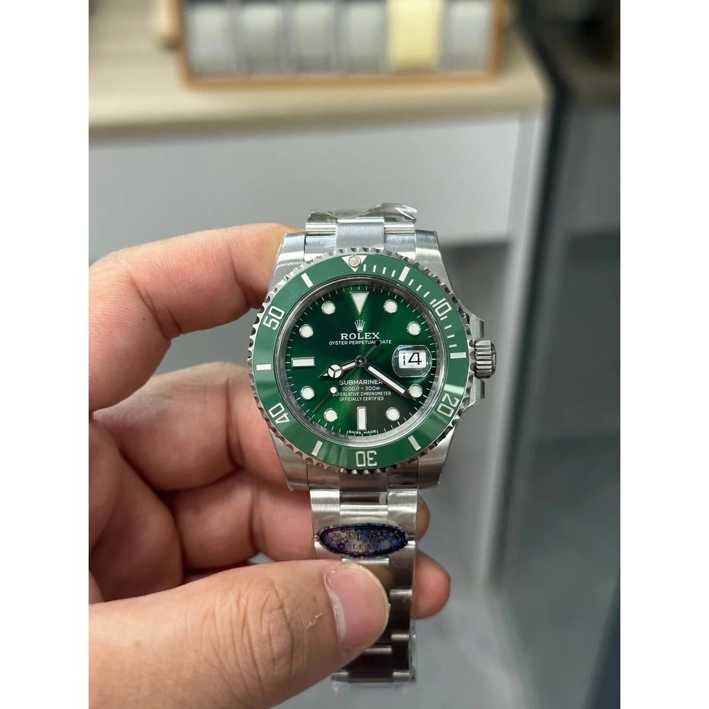 C Factory Green Water Ghost C Factory Green Ghost Submariner 40 มม.ทําความสะอาด Green Water Ghost 3