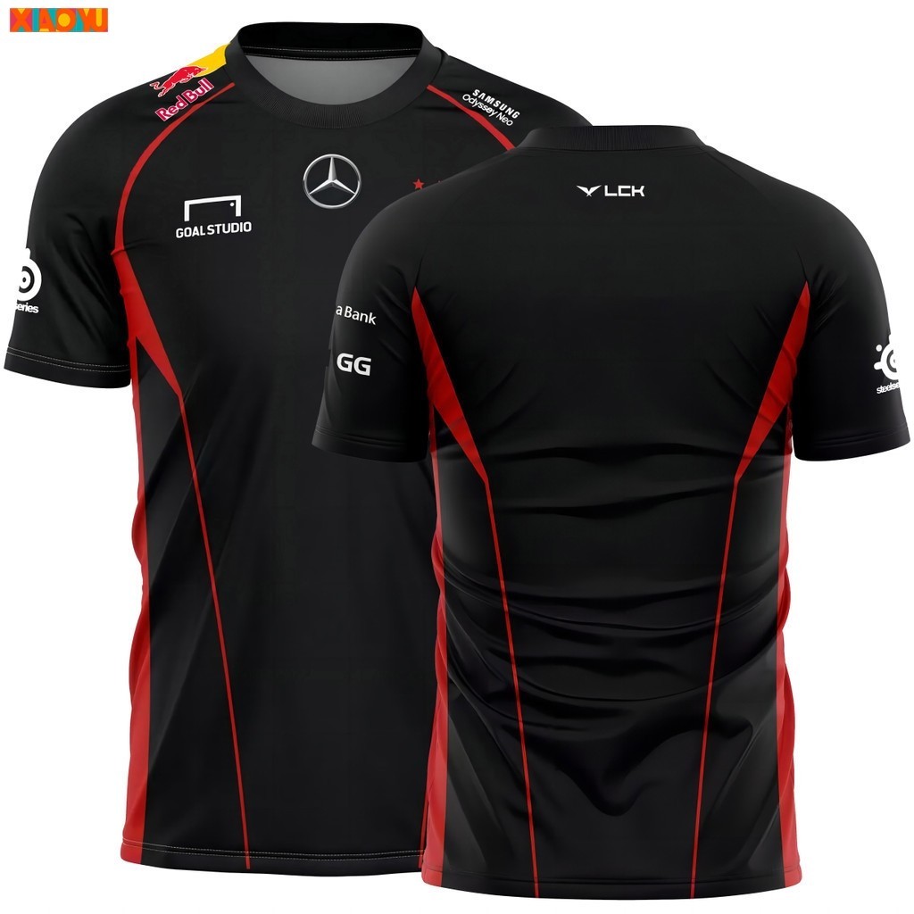 Lck 2024 T1 Keria Gumausi Oner Zues SKT T1 เสื้อยืดแขนสั้นผู้ชาย