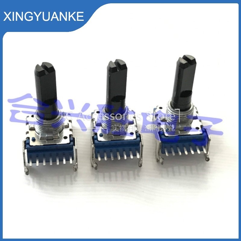 1 ชิ้น/ล็อต RK14 ประเภท Potentiometer 104C พร้อม Midpoint 7Pin C100K AVR40 AVR50 สูงและต่ํา Pitch Po
