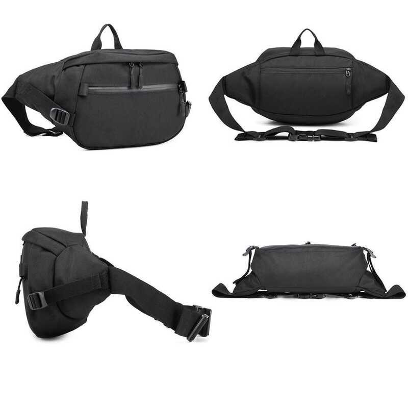 ❤ OZUKO New Fashion Waist Outdoor Sport Belt Waterproof Crossbody Travel Sling Pouch Bag For M