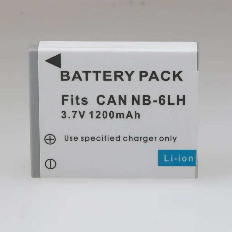 ❤️ แบตเตอรี่กล้อง NB Nb6l 6L Nb-6L สำหรับ Canon Power-Shot IXUS 310 Sx275 Sx280 Sx240 Sx510 Sx5
