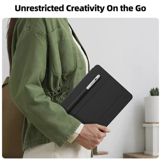 GOOJODOQ เคสปากกา GlueTouch ติดตั้งง่ายและแข็งแรง เหมาะสําหรับปากกาสัมผัสส่วนใหญ่