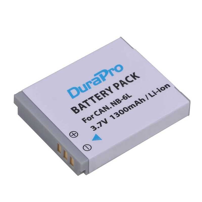 ❤️ 4 ชิ้น Nb-6L Nb6l NB 6L Nb-6Lh 1300 มิลลิแอมป์ชั่วโมงชาร์จแบตเตอรี่กล้อง + LCD USB Charger ส