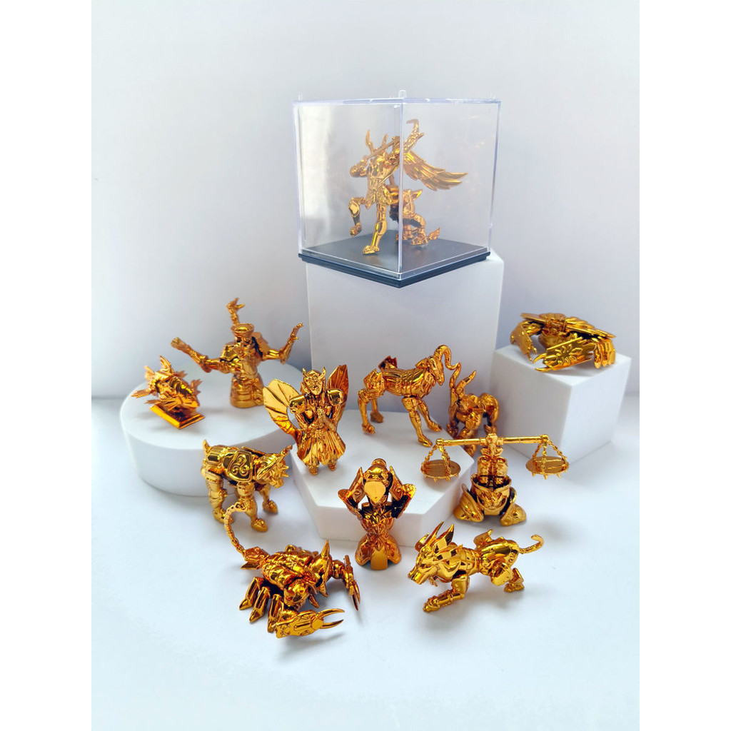 ชม. ♞Spot 12 Golden Saint Seiya Sagitarius โมเดลอะนิเมะญี่ปุ่นรุ่นในวัยเด็กของขวัญความรู้สึก