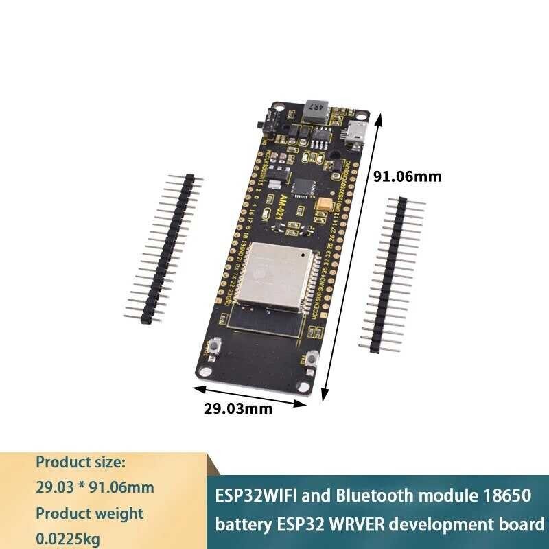 โมดูล Wifi และบลูทู ธ 18650 แบตเตอรี่ Esp32 WROVER Development Board