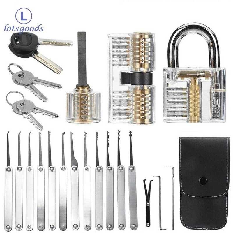 Unlock Locksmith Practice Lock Pick Set Key Extractor Padlock Lockpick Tool Pick pick