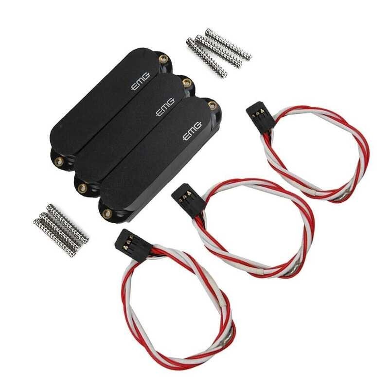 Guitar (จัดส่งที่รวดเร็ว） EMG Pickups SA Active Single Coil Guitar Pickup Set Black