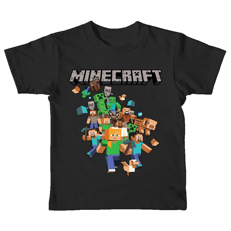 MC ONLINE GAMES เสื้อยืดสําหรับเด็ก UNISEX