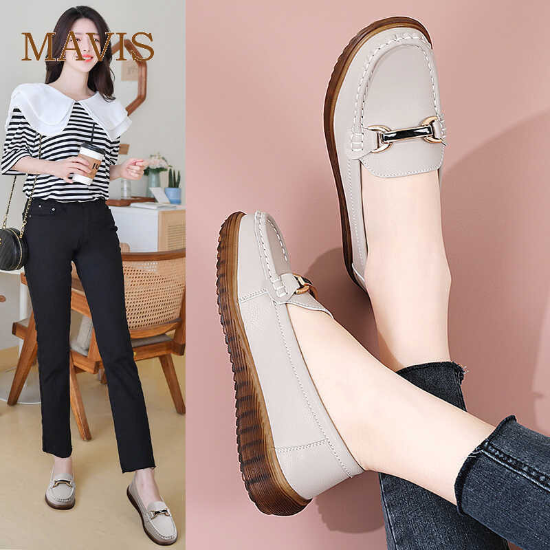 Boat 2024 Women's New Solid Color Round Head Daily Fashion Casual Flat Shoes