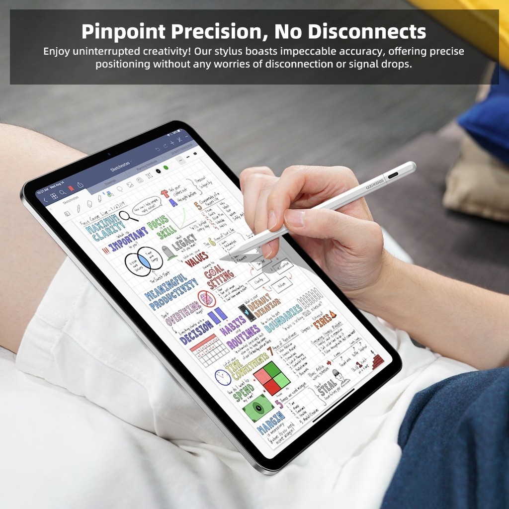 โปรแกรมปรับแต่ง Goojodoq GD14 Stylus ค้นหาปากกาสําหรับ iPad Gen 10/9 Air4/5/6 Pro 11/12.0/13 ปี 2018-2024 - รูปที่ 3