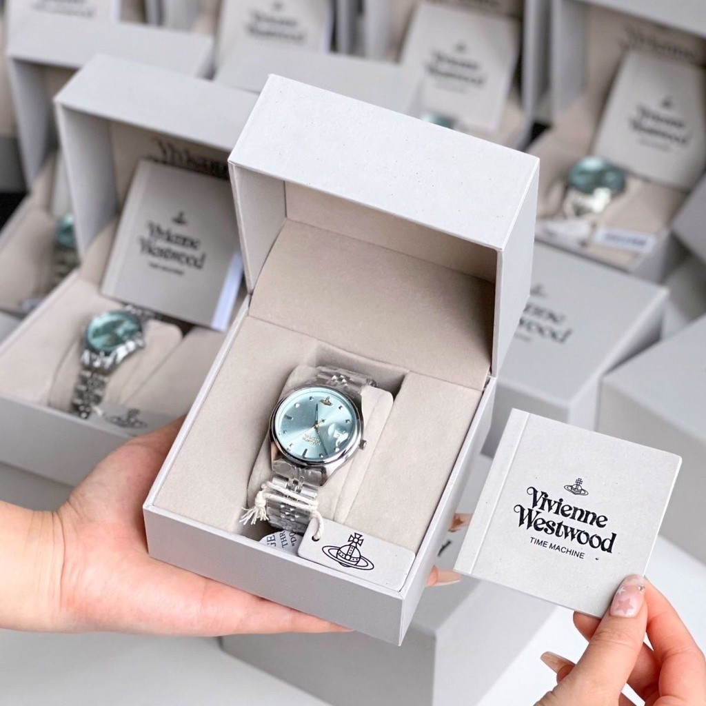 



 ♞,♘,♙(($Most Popular$) พร้อมส่ง Vivienne Westwood นาฬิกาข้อมือ หรูหรา พรีเมี่ยม สําหรับคู่รัก