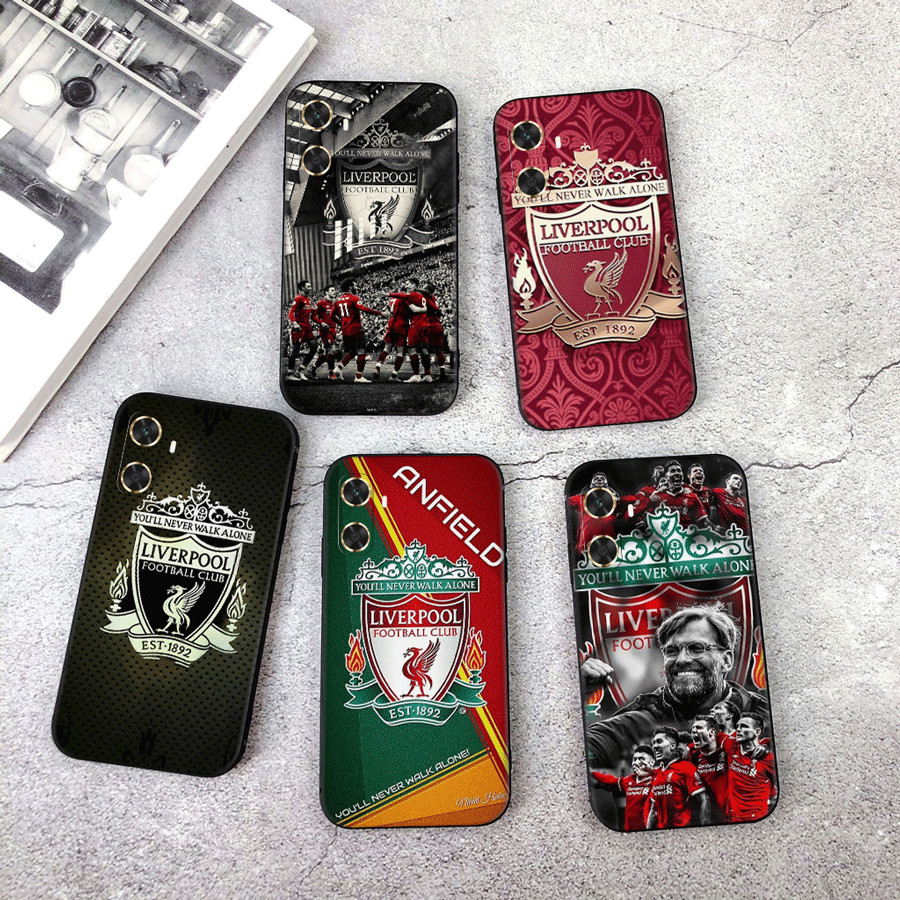 สําหรับ Huawei Nova 2i 2 Lite 3 3i 4E 5i 5T 7 SE 8i 7 TPU นิ่มสีดําโทรศัพท์มือถือกรณี C15 Liverpool 