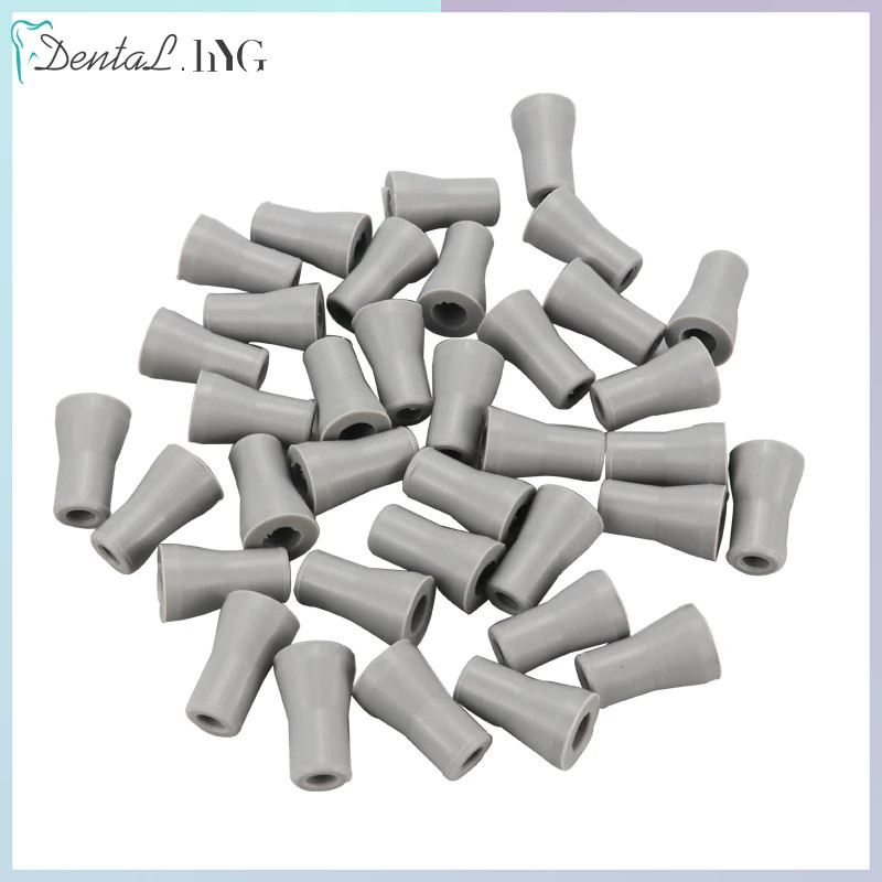♞10 Pcs Dental Saliva Ejector อ่อนดูดยาง Snap Tip อะแดปเตอร์เปลี่ยน6มม./8มม.
