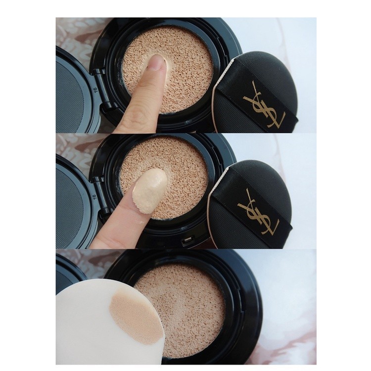 ♞,♘YSL Le Cushion Encre de Peau #B10 #B20/ysl foundation/ysl le cushion pink 12g/ysl le cushion bla