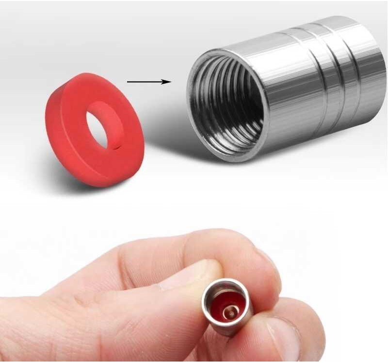 ❤ 4Pcs Metal Car Tire Stem Caps Tesla 3 S X Y Roadster Decoration Accessories 【Hot】