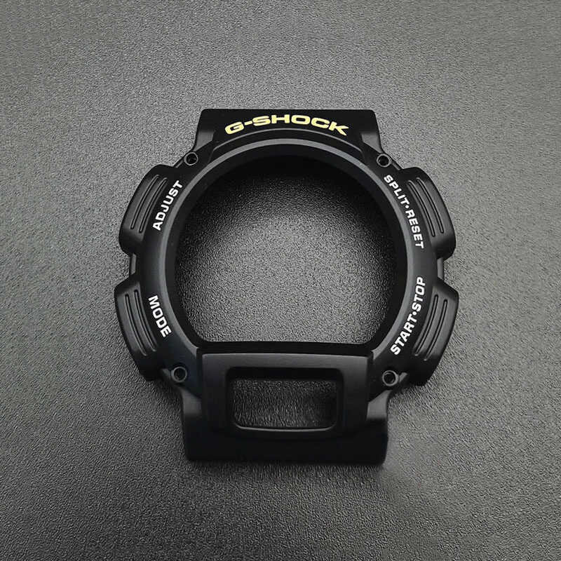 for Watch Bezel G-SHOCK DW-9000 DW8800 DW9050 DW9052 Resin Black Matt Red Word Case with Screwdrive