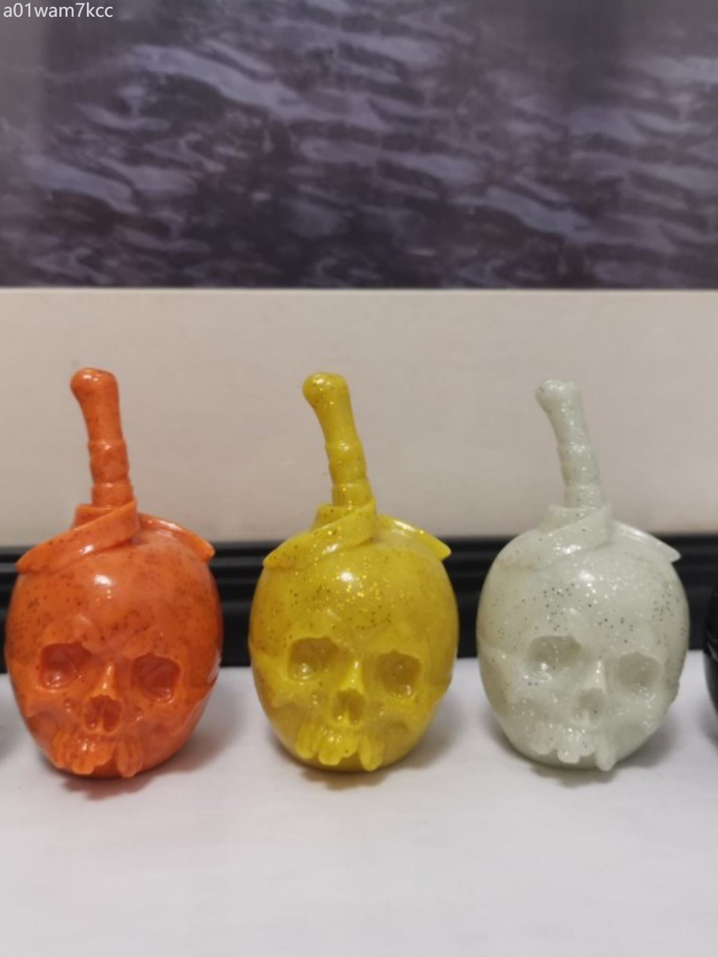 ♞สปอต Medicom VAG Food เล่น 22 Bullets Soft Glue Toys Sofubi Cherry Head เครื่องประดับ