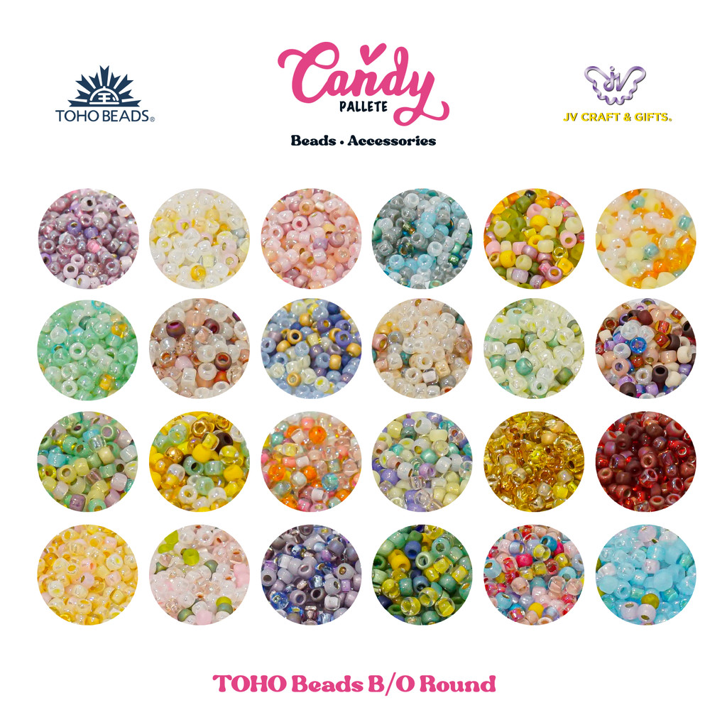 TOHO ลูกปัด 5Gram ลูกปัดอุปกรณ์เสริมผสมสี DIY สร้อยข้อมือสร้อยคอสําหรับเครื่องประดับทําอุปกรณ์เสริม 