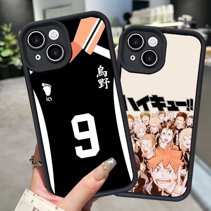 H-42 Haikyuu Casing สําหรับ Xiaomi Redmi Note 8 10C 11 9C 14C 13C 7 Pro