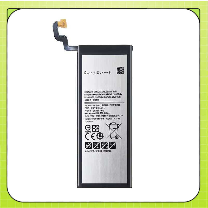 For Samsung GALAXY Note 5 N9200 N920t N920c Note5 SM-N9208 EB-BN920ABE 3000mAh Battery
