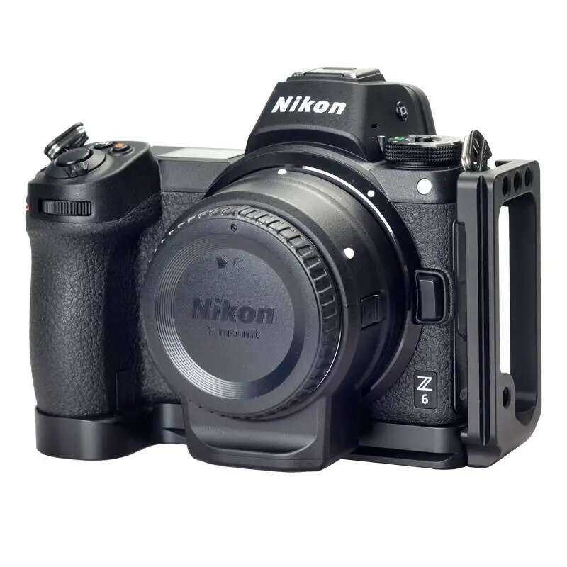❤️ อุปกรณ์เสริม L-Plate Bracket แผ่นโลหะ1/4สกรูสำหรับ Nikon Z5 Z6 Z6ii Z7 Z7ii กล้อง ❤️