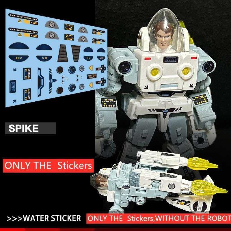 ❤️ ❤️ ใหม่สติ๊กเกอร์ชุดอัพเกรดสำหรับ Transformation Ss86 Spike Action Figure อุปกรณ์เสริม ❤️ ❤️