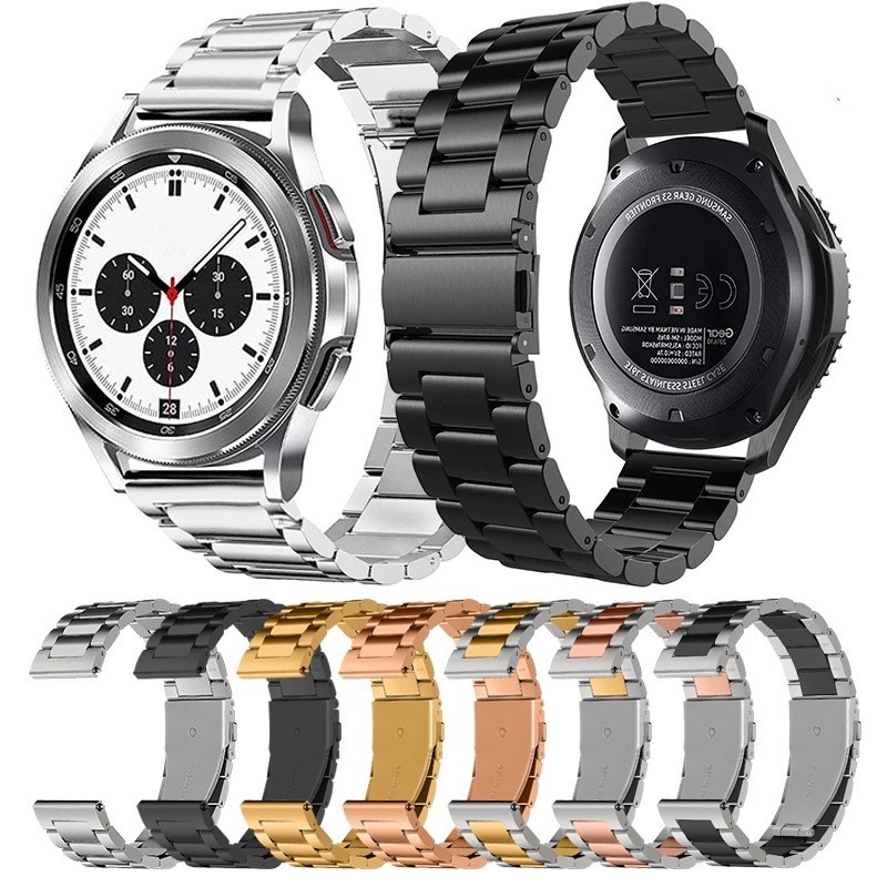สายนาฬิกาข้อมือ สเตนเลส โลหะ สําหรับ Samsung Galaxy Watch 6 5 4 gears port Huawei GT2 GT2 Samsung 2
