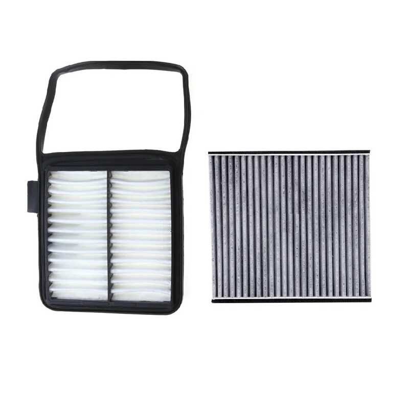 ❤ Cabin Air Filter Set For 2004-2009 Toyota Prius 17801-21040 87139-47010