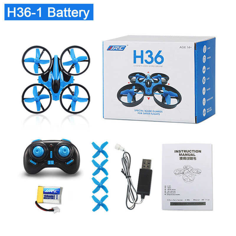 Jjrc Toysmars H36 Mini Radio Control Flying Toy 4Ch Four-Rotor Toys Unmanned Flight Control Axis 6- 