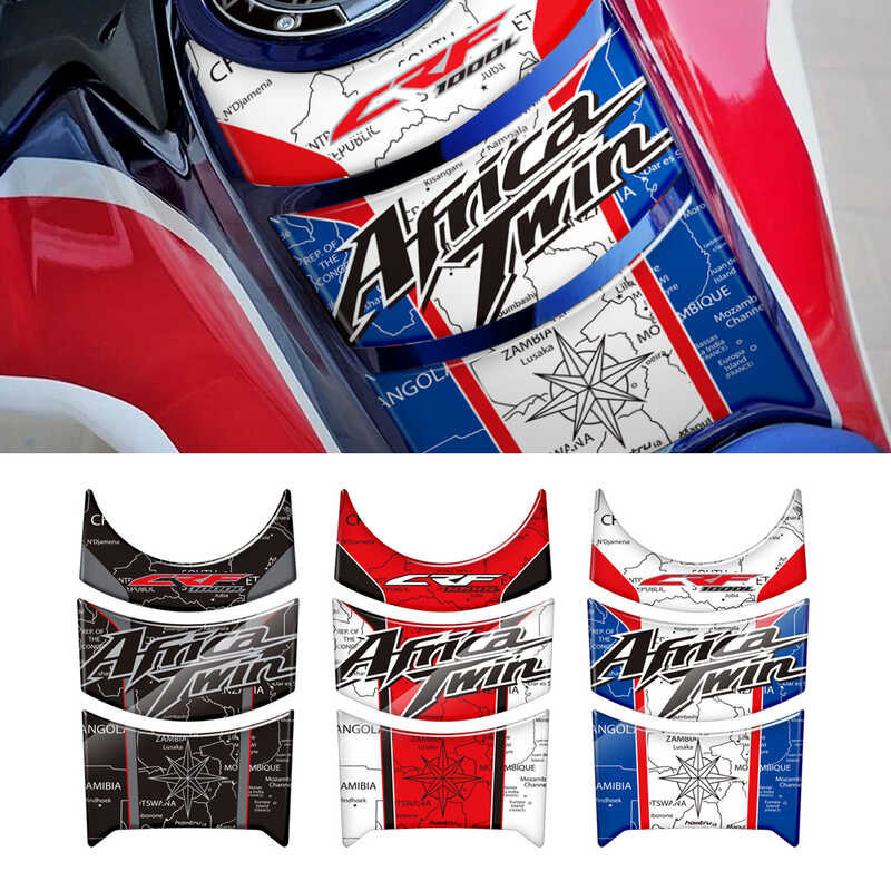 Africa Twin การใช้ถัง Pad Protector สติกเกอร์สำหรับ Honda Africa Twin 2016