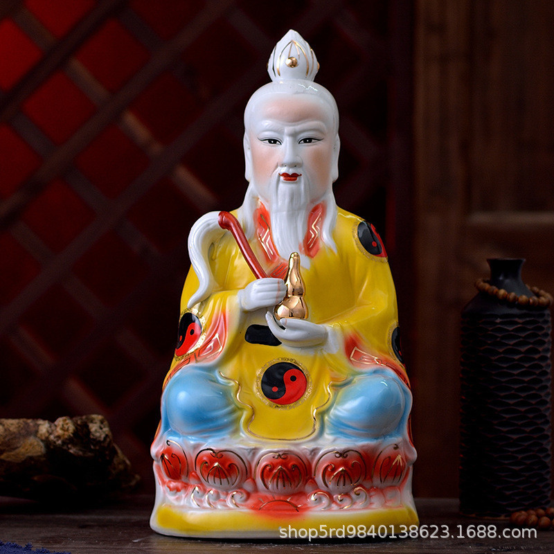 12-42 inch ceramic ornaments for the statue of Taishang Laojun, Buddha statue ornaments