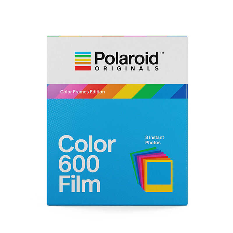 Sheets 8 Polaroid 600 Color Film White Frame Instant Photo Paper For Polaroid 636 637 640 660 Onest
