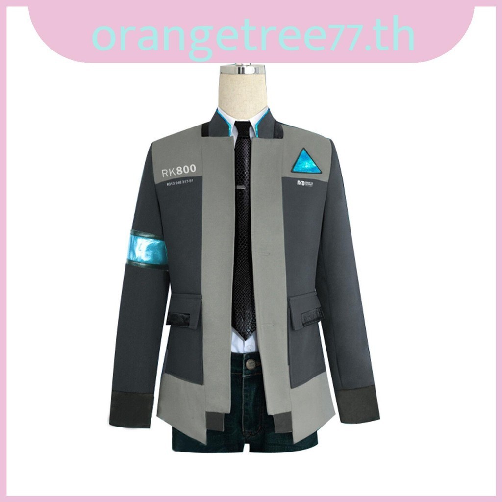 ชุดคอสเพลย์ Connor Rk800 เสื้อแจ็คเก็ตสำหรับ Roleplay
