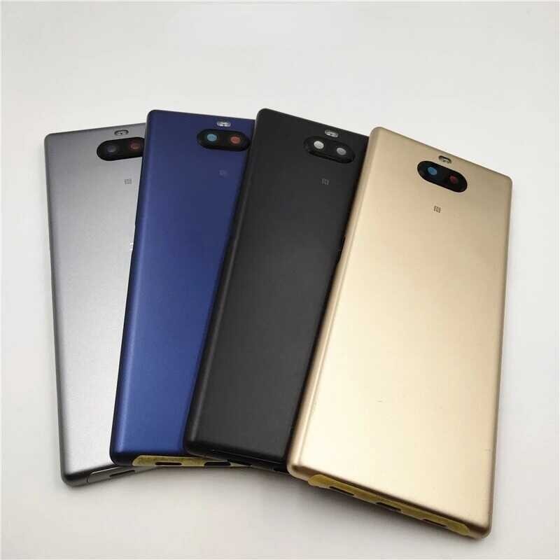 Sony สำหรับ Xperia 10 I3123 I3113 I4113 I4193ฝาครอบแบตเตอรี่ด้านหลังเ