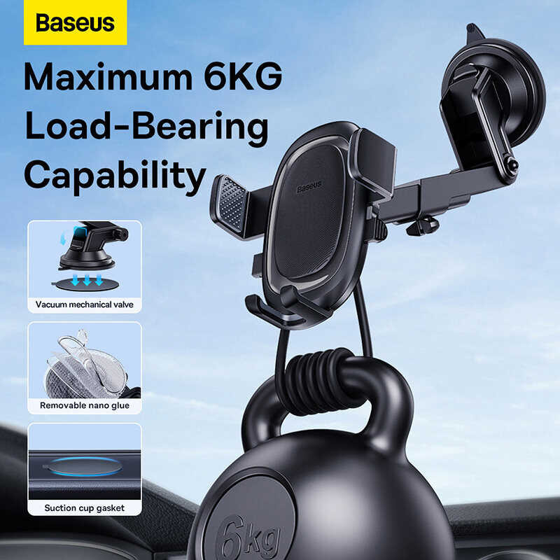 ❤ Baseus Ultracontrol Pro Gravity Car Mobile Phone Holder For I Phone 14 X XS 8 Samsung Note9