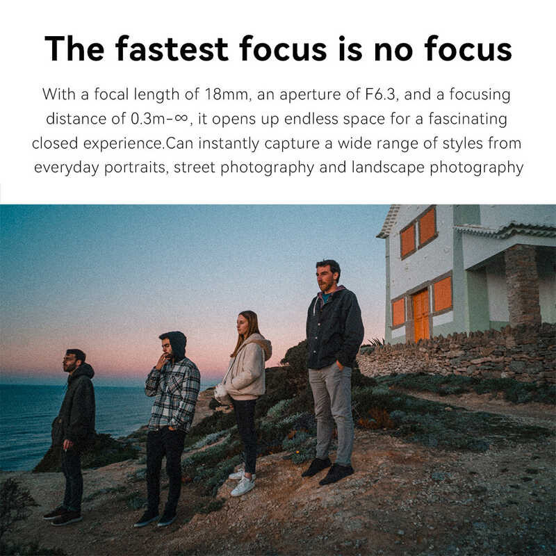 artisans 7artisans 7 18mm F6.3 Ultra-thin UFO Lens for Canon EOS-M M50 M6/Fuji XF X-T4/ Olympus and