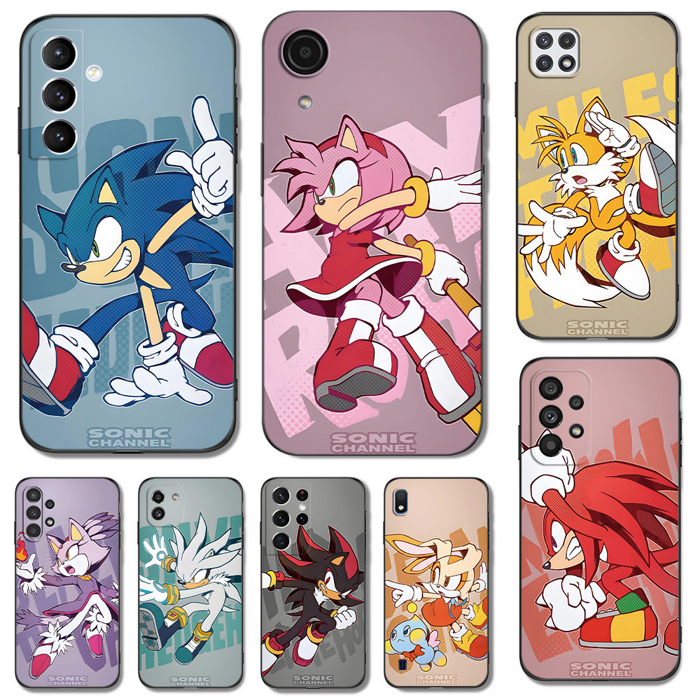 เคส สำหรับ Samsung Galaxy A05 A05S A15 A25 4G / M14 5G โซนิค เม่นโซนิค Sonic The Hedgehog Case นิ่ม ไทเท กันกระแทก น่ารัก เท่ๆ แปลกๆ การ์ตูน สีดํา สีเขียว สีแดง เรียบๆ ผู้ชาย คุณหนู Tpu @12016