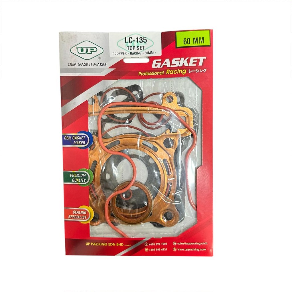 YAMAHA 135LC LC135 TOP SET GASKET RACING 60MM UP < ZSMOTOR RACING >
