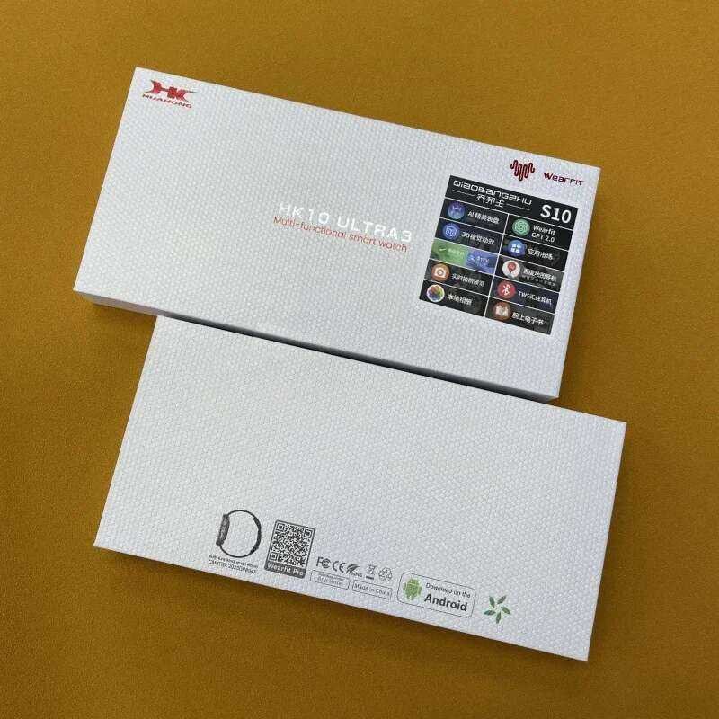 ❥ Original Hk10 Ultra 3 สมาร์ทนาฬิกา Hk9 Ultra2 MAX อัพเกรด Chatgpt นาฬิกา AMOLED 2Gb NFC BT Ca