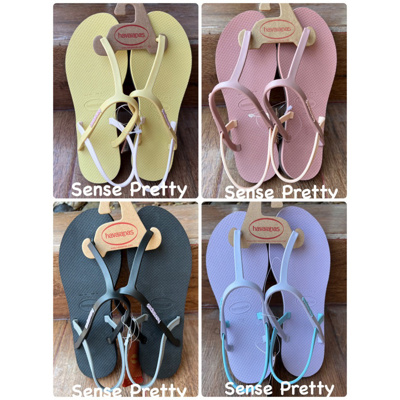 ♞,♘รองเท้าแตะรัดส้นมีโค้ดลด10-30% ของแท้จากshop พร้อมส่ง Havaianas ของแท้ % รุ่นYou paraty flipflop