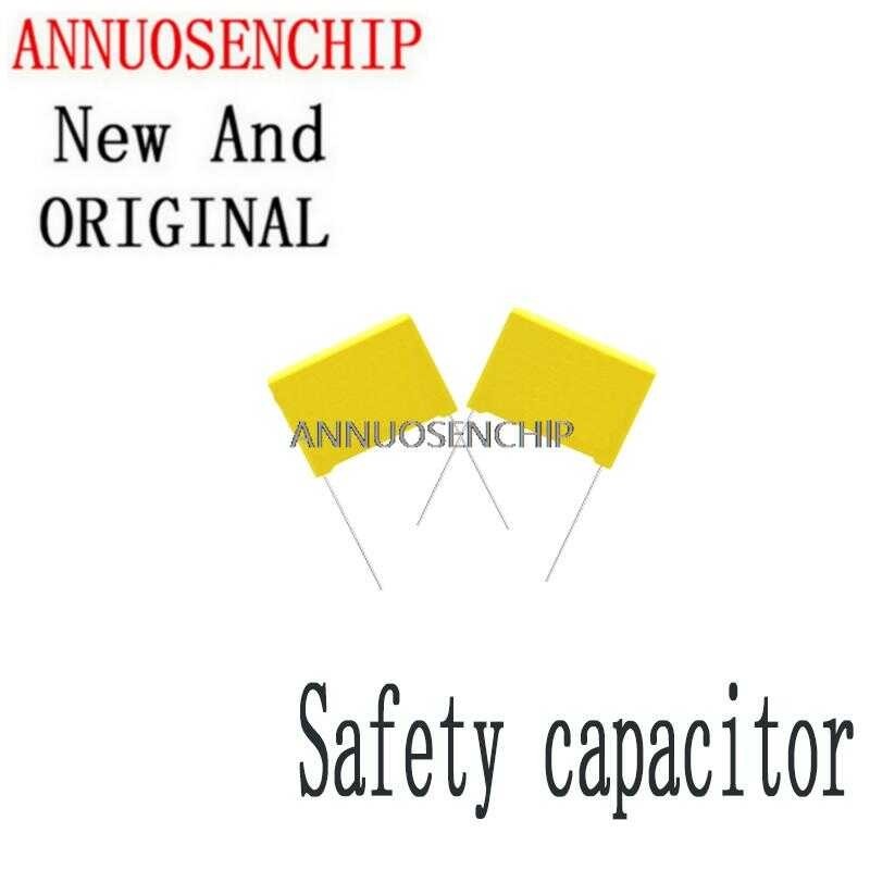 10Pcs ใหม่และต้นฉบับ X2 15มม.275Vac 275V 0.022Uf 0.047Uf 0.1Uf 0.15Uf 0.22Uf 0.33Uf 0.47Uf 0.68Uf 1U