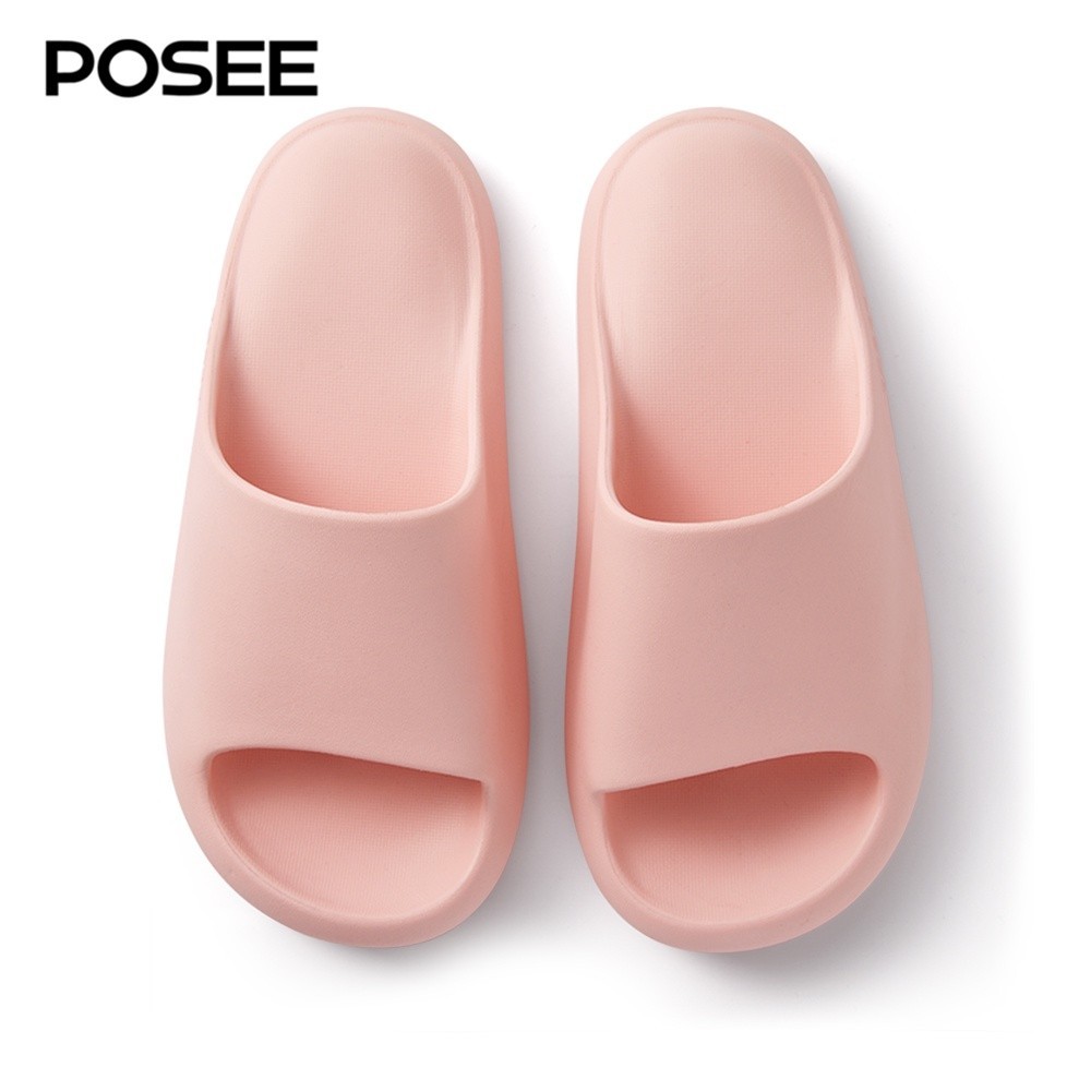 Posee สไตล์จ้าวลู่ซือ tiktok hot  รองเท้าแตะลําลอง พื้นหนา กันลื่น ลายอุ้งเท้าแมวน่ารัก เหมาะกับฤดู